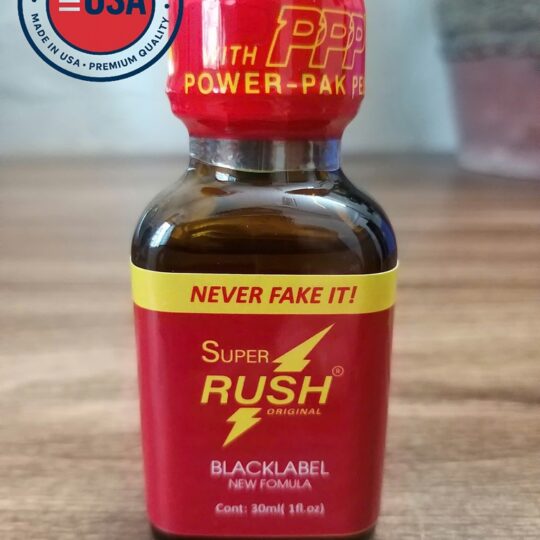 Poppers Super Rush Black Label USA